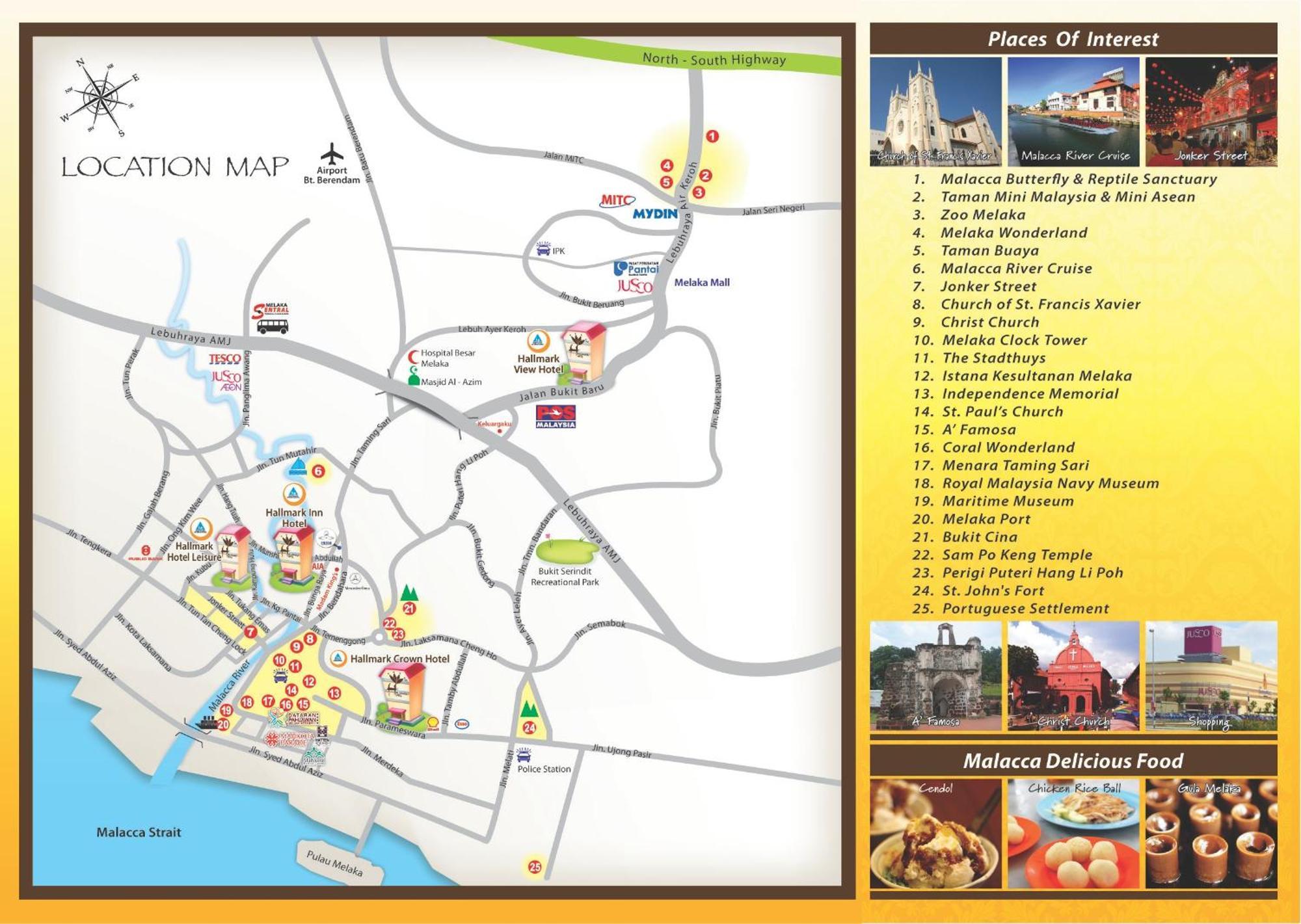 Hallmark Crown Hotel Malacca Kültér fotó